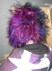 Purple Side Of My Hair Spiked