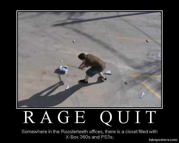 Rage-quit! I'm out! : r/memes
