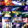 Dissidia 012 Character Collage