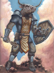 DnD - Minotaur Cleric