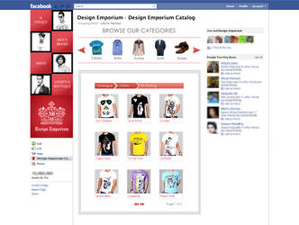 Catalogue Design on Facebook