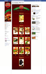 Interactive Restaurant Menu on Facebook