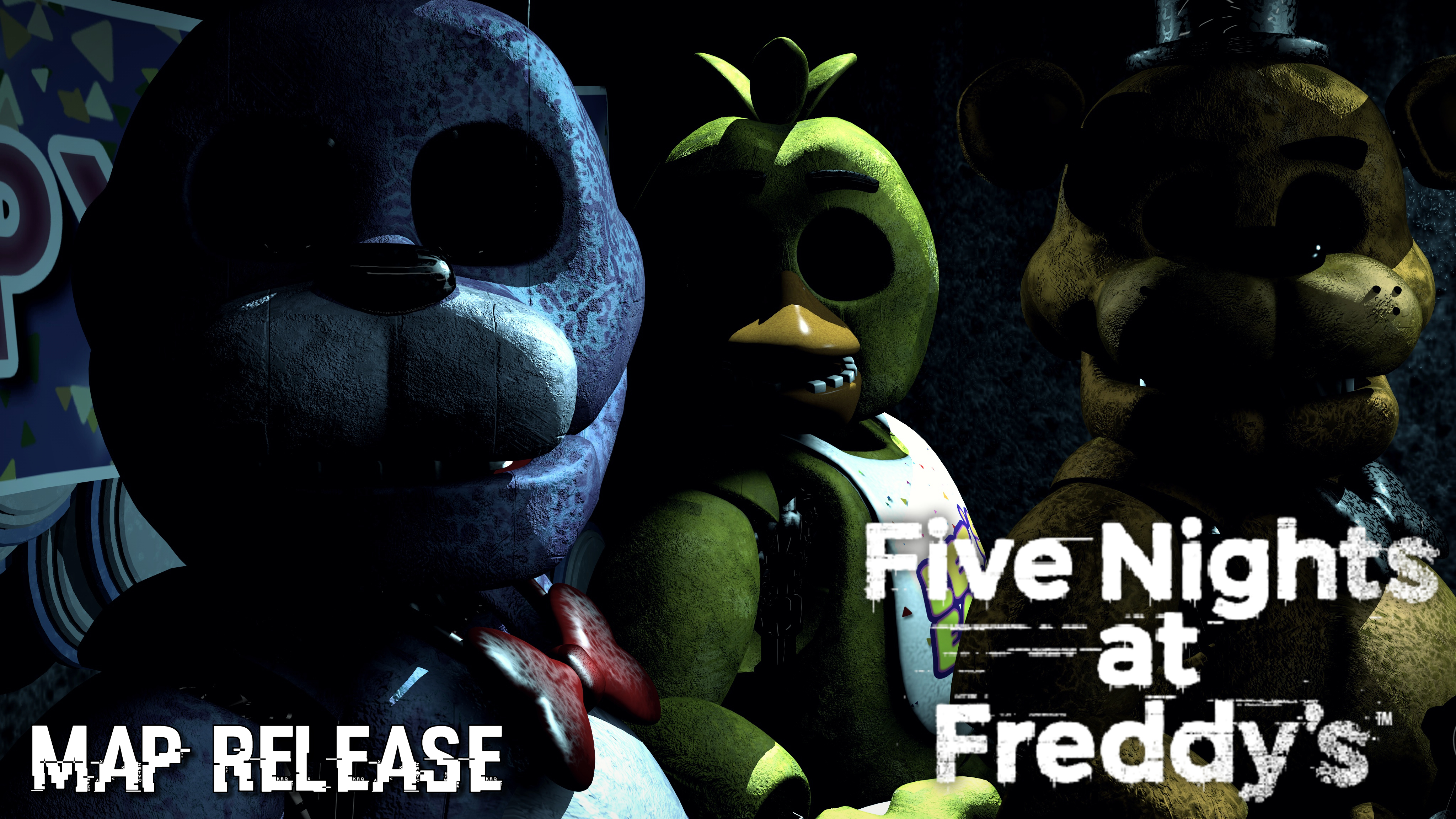 nonezer on X: in case you wonder here's the fnaf 1 map. #c4d