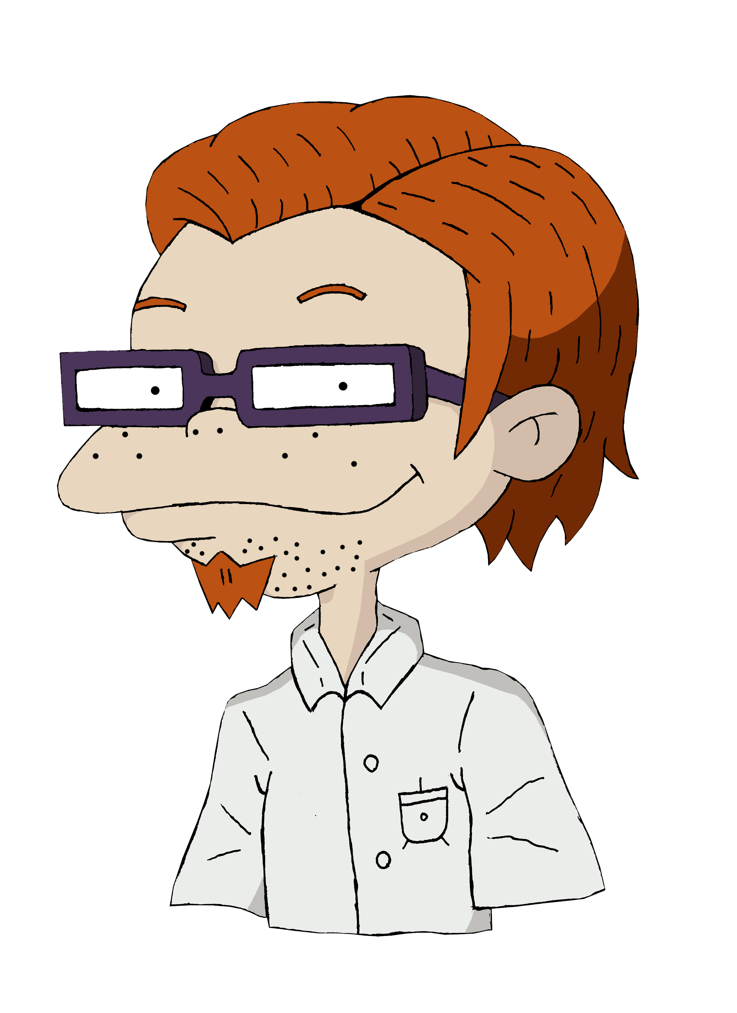 Kleurplaten Van Rugrats Chuckie