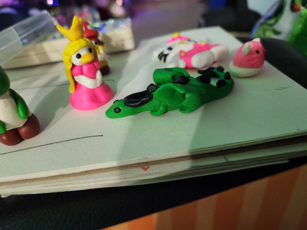 Deviantart Clay Polymer clay figures by KaytKat on DeviantArt
