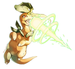 Bayleef used Solar Beam! by Edo--sama