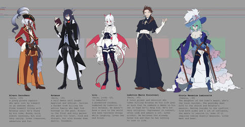 Original Characters designs 1