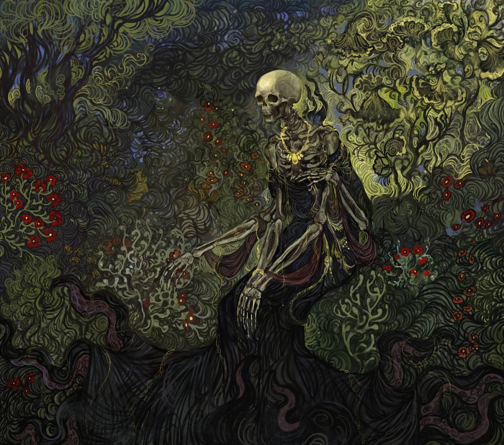 Skeleton commission! by milirine on DeviantArt