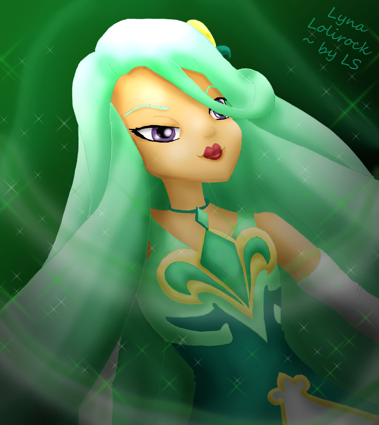 Lyna Rainbow Rocks Lyna Lolirock Princess by Fairytopiasenshi on DeviantArt