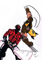 Darth Maul vs Wolverine