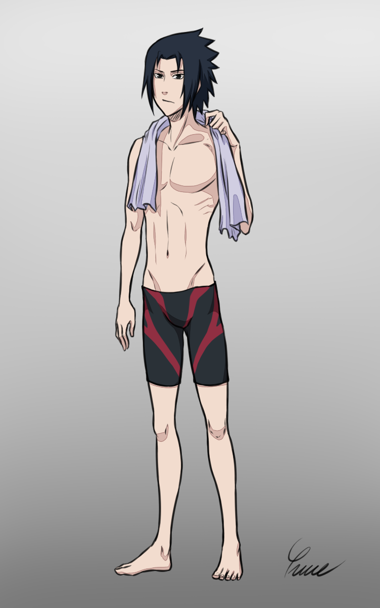 Sasuke Floating Sasuke swimsuit by Shinda-Yume on DeviantArt