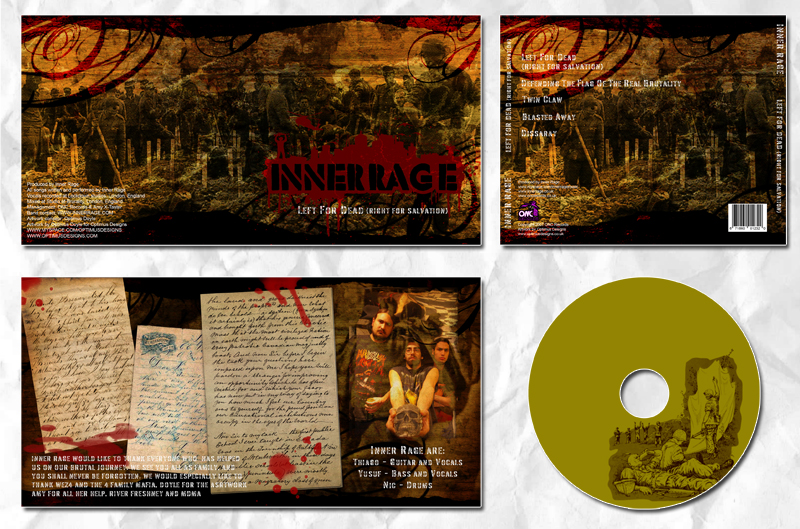 Inner Rage CD Artwork