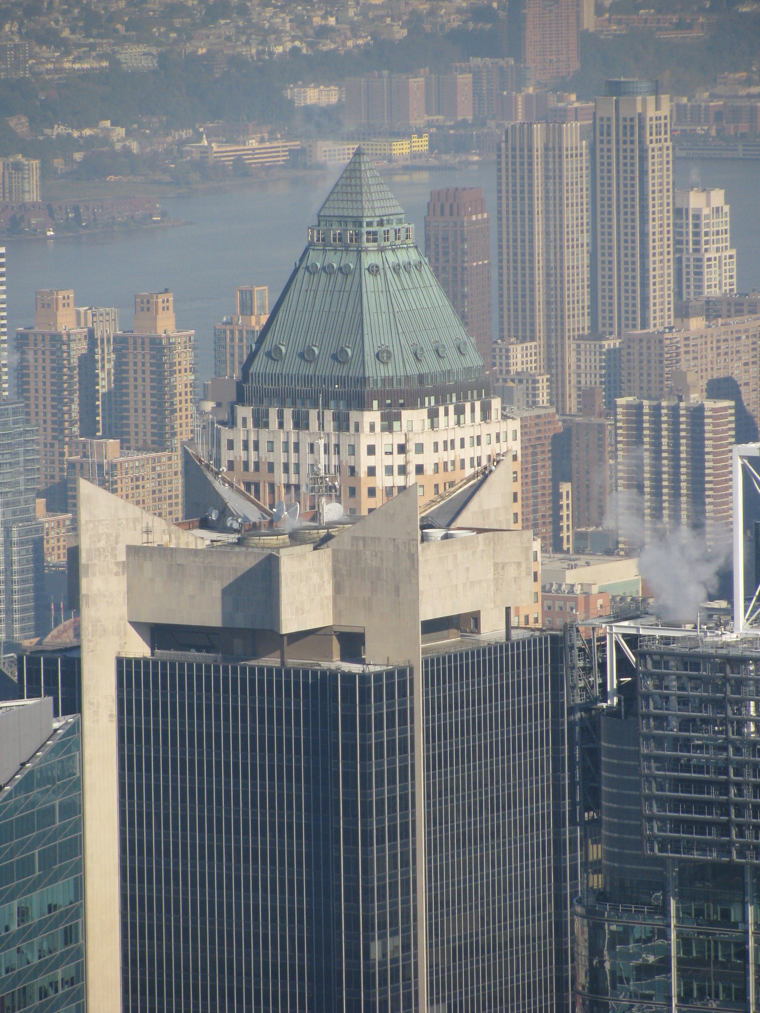 One Astor Plaza from the Empire State Building