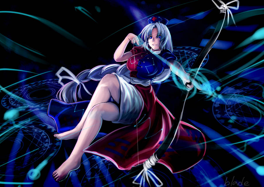 The Moon Archer:Eirin Yagokoro by AmberClover