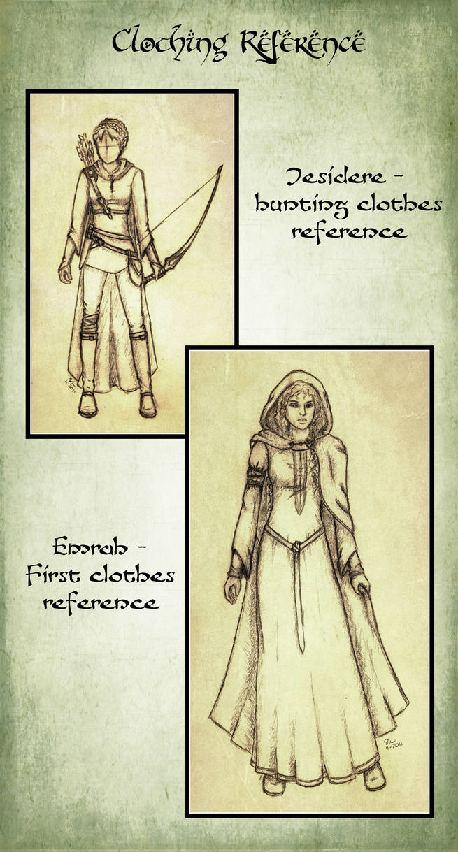 Random Clothes Reference Character Clothes Reference by Gnewi on DeviantArt