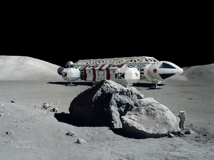Moon base Alpha Space 1999 by LandSeaAirFastestToy on DeviantArt