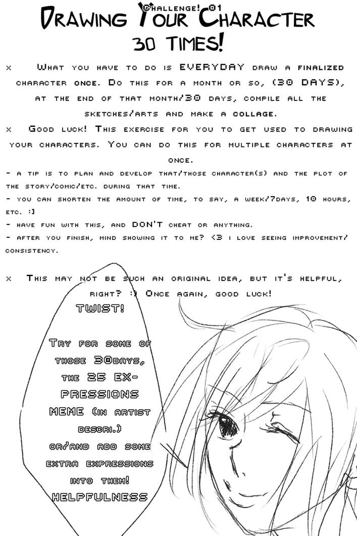 Challenge1: Draw OC for 30days