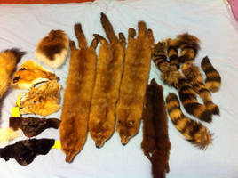 Fur parts for sale
