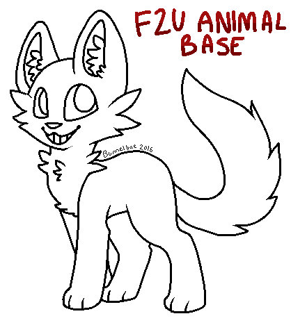Free Animal base by pomeraniians on DeviantArt