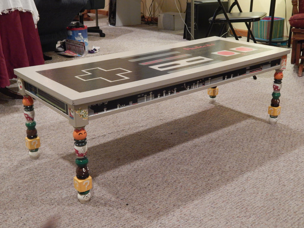 Nintendo Controller Table by x3KHloverx3 on DeviantArt