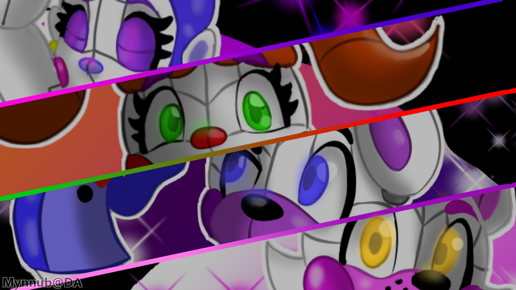 Fnaf Sister Location Wallpaper By Mynnub On Deviantart
