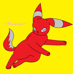 Flamel the Red Umbreon 2