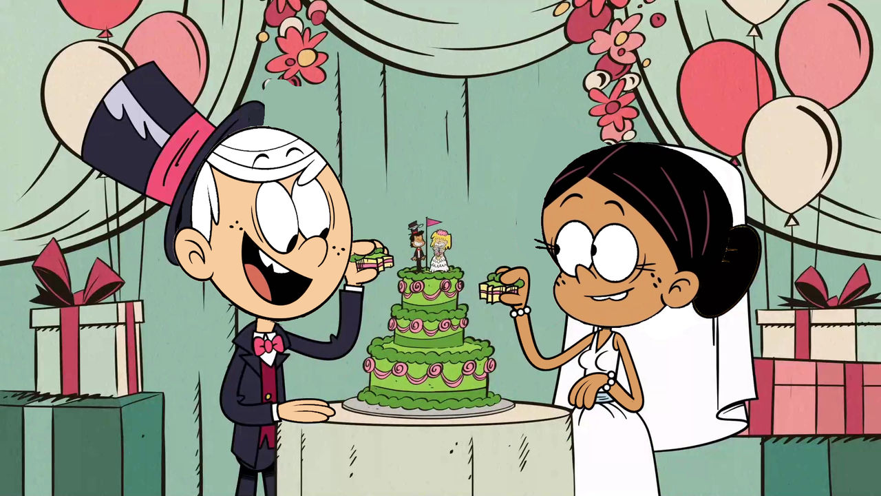 Lincoln and Ronnie Anne getting married by sonicdefenders on DeviantArt