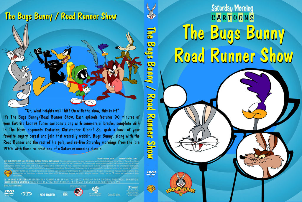 The Bugs Bunny Road Runner Show Intro The Bugs Bunny/Road Runner Show DVD (Blue) by WeirdFantasticToys on