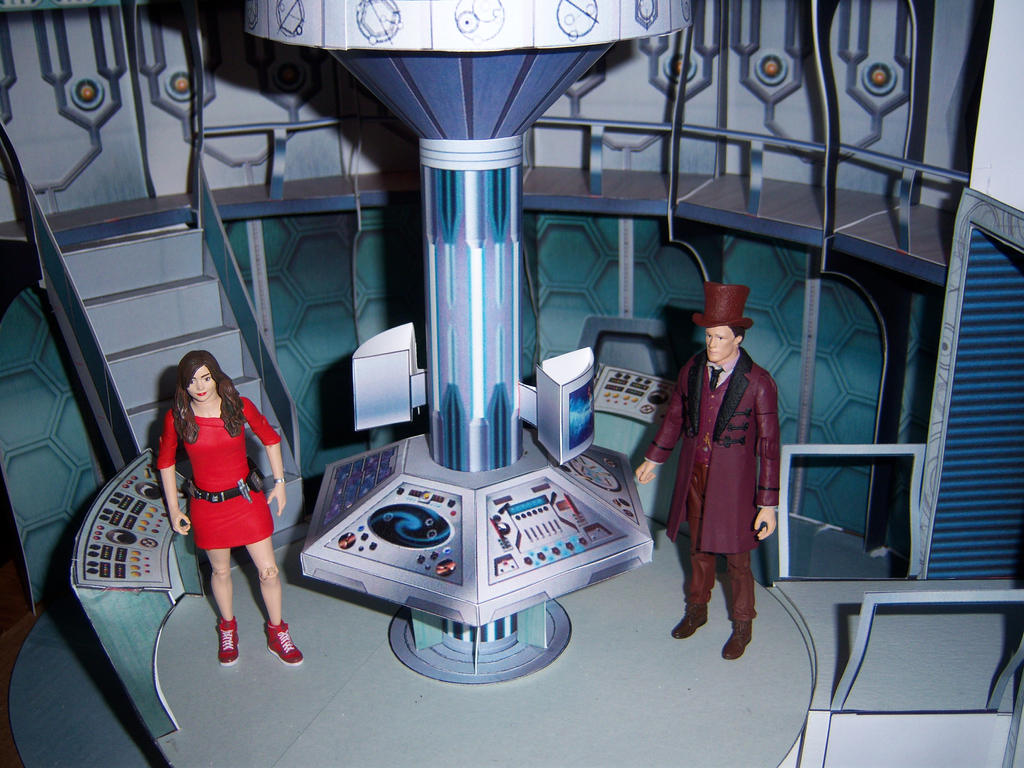 The Impossible TARDIS crew.