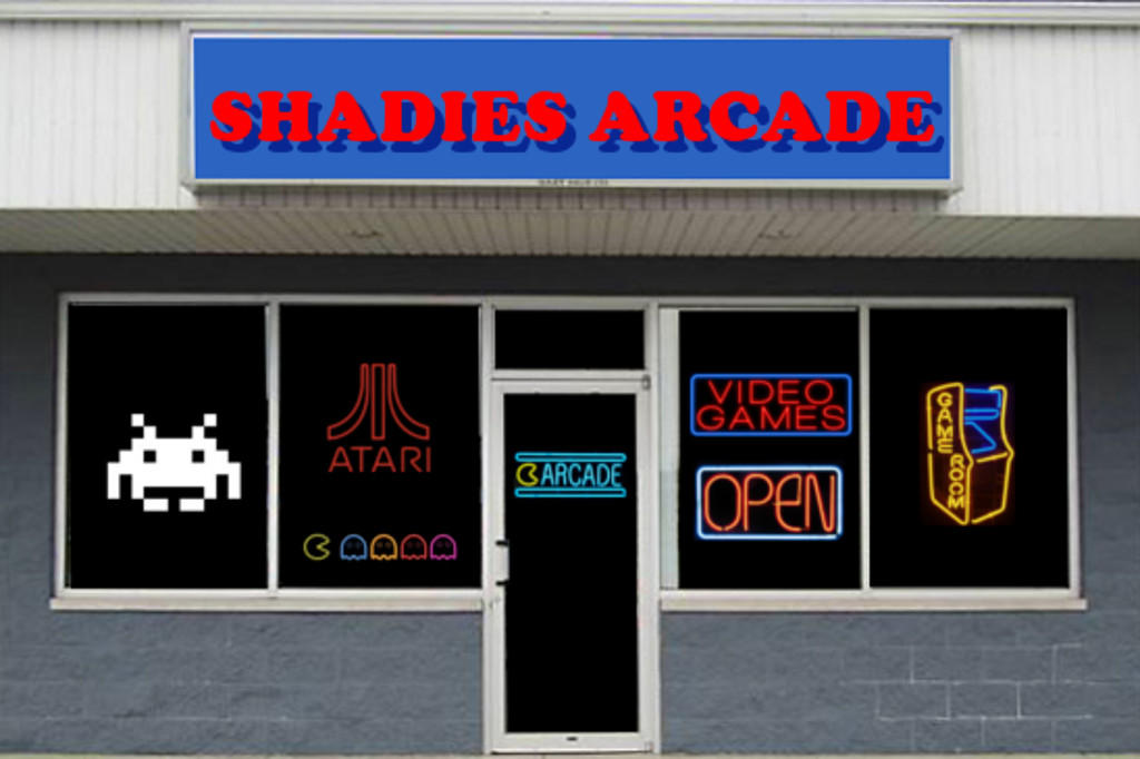 Shadies Arcade Storefront by WeirdFantasticToys on DeviantArt