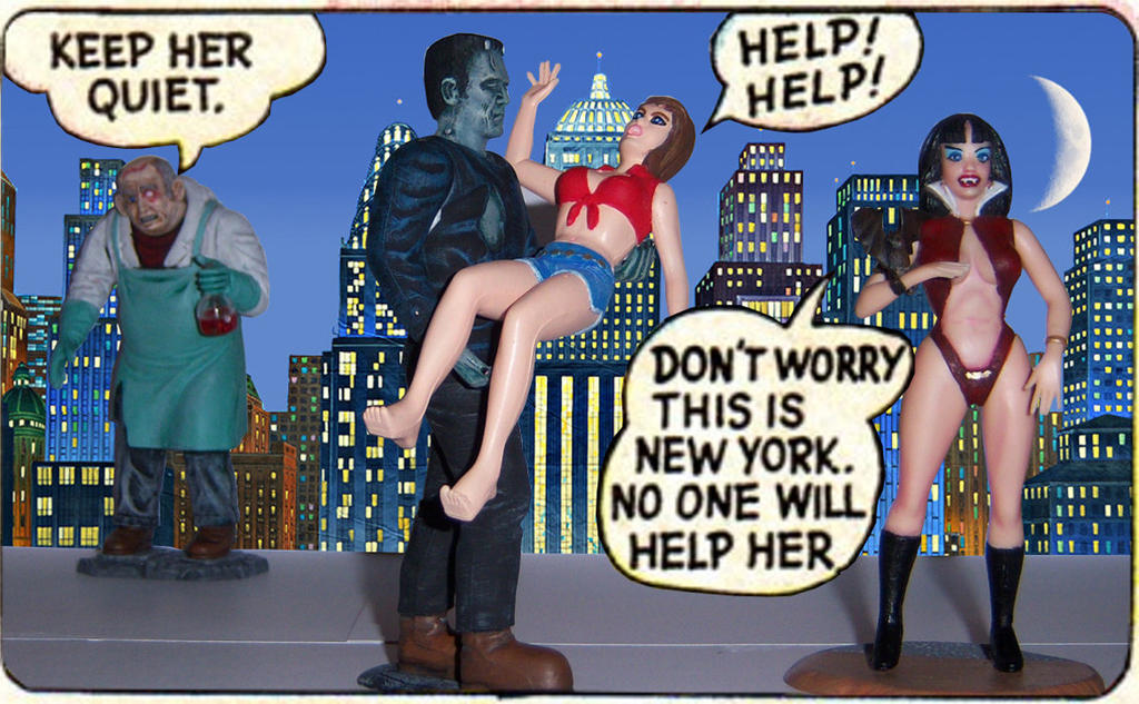 No One Will Help Her by WeirdFantasticToys