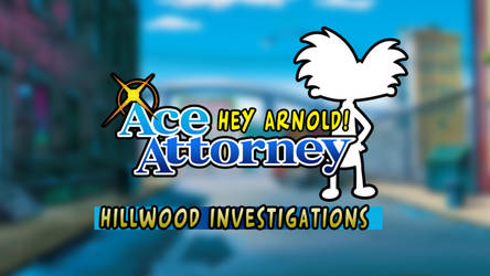 Hey Arnold! Ace Attorney Title Screen