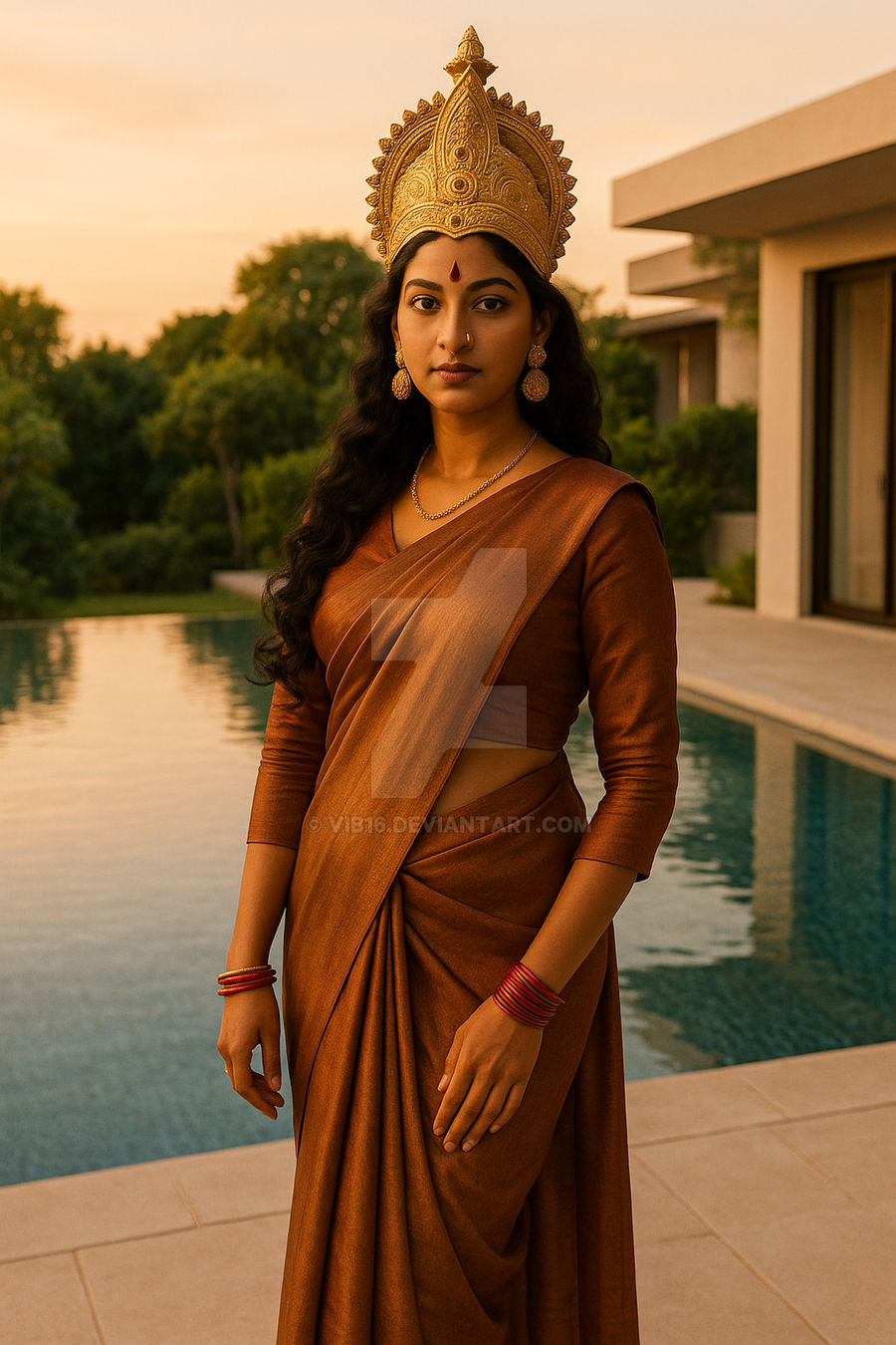 Elegant Goddess Durga by VIB16 on DeviantArt