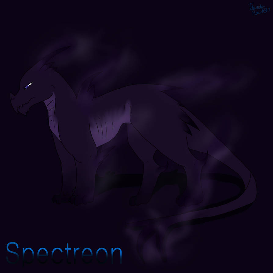 Spectreon- Ghost Eeveelution Fakemon by ThunderHawk547 on DeviantArt