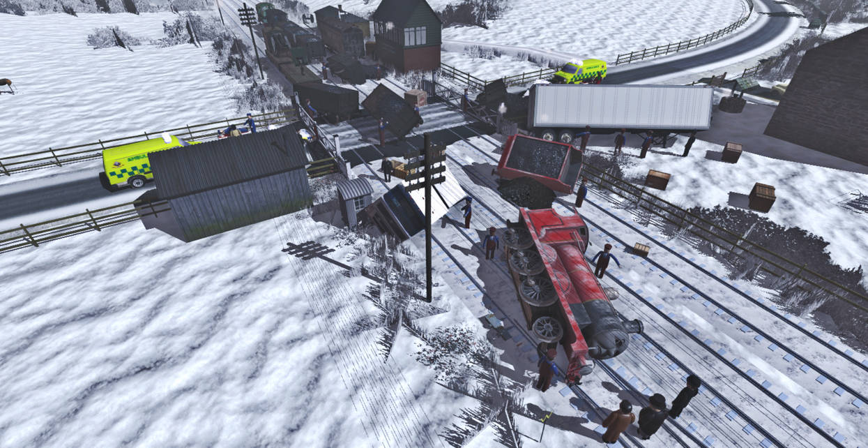 James' Winter Accident (by Subiboard) by HarrisBoyUK on DeviantArt