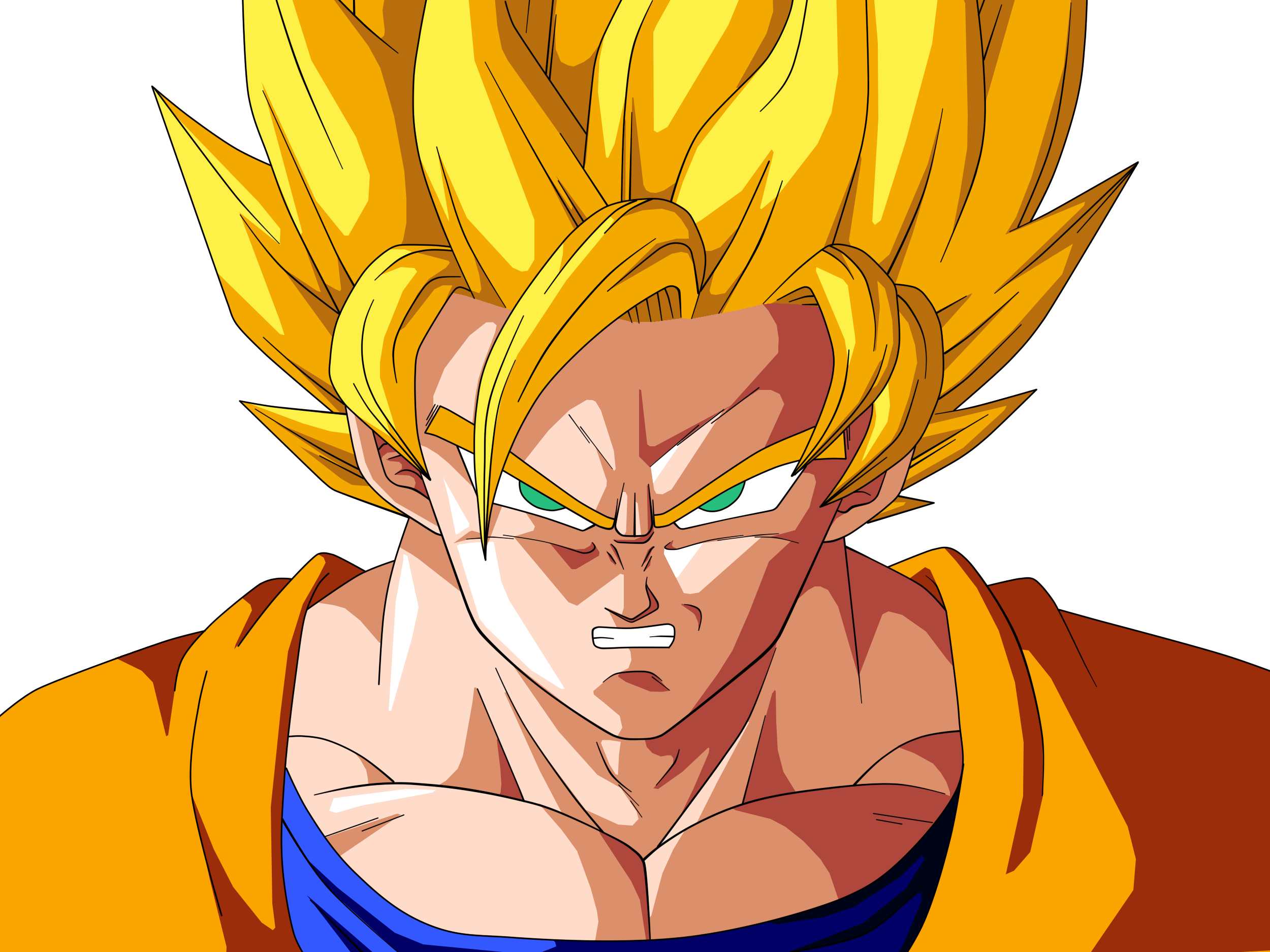 Goku super saiyan 2 by BardockSonic  Dragon ball super goku, Goku super  saiyan, Goku super