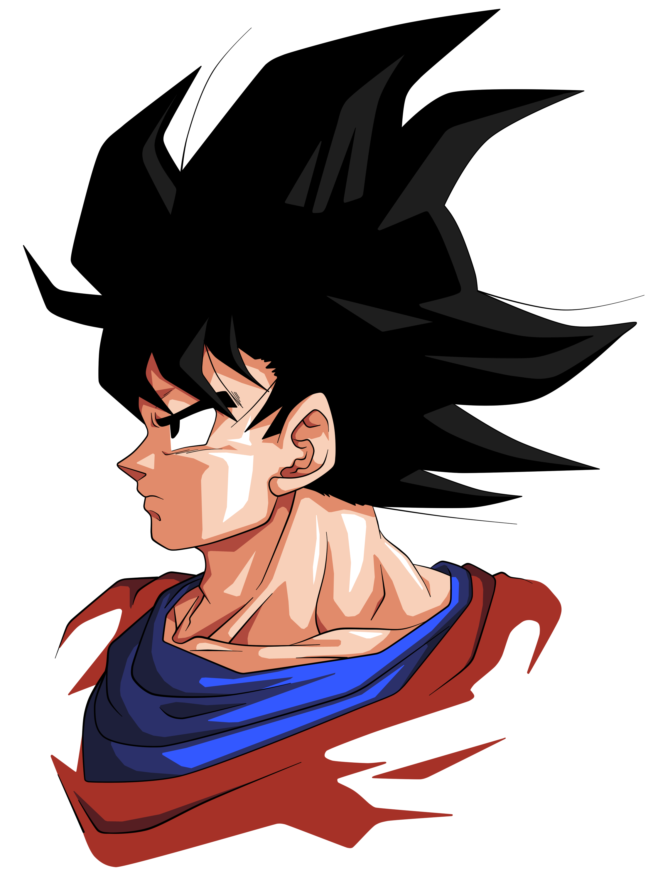 Goku super saiyan blue by BardockSonic on DeviantArt