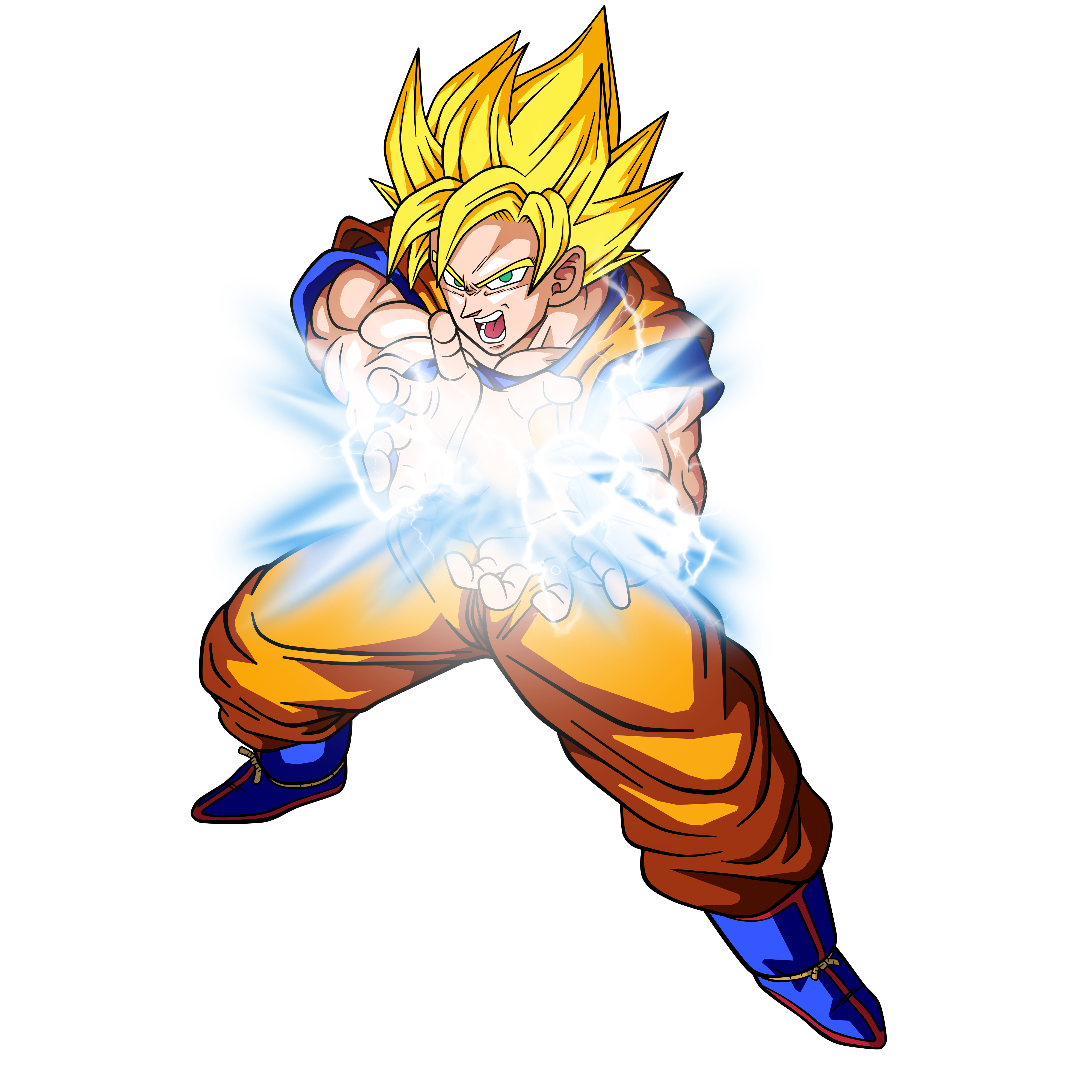 Goku Super Guerrero Onda Vital by BardockSonic on DeviantArt