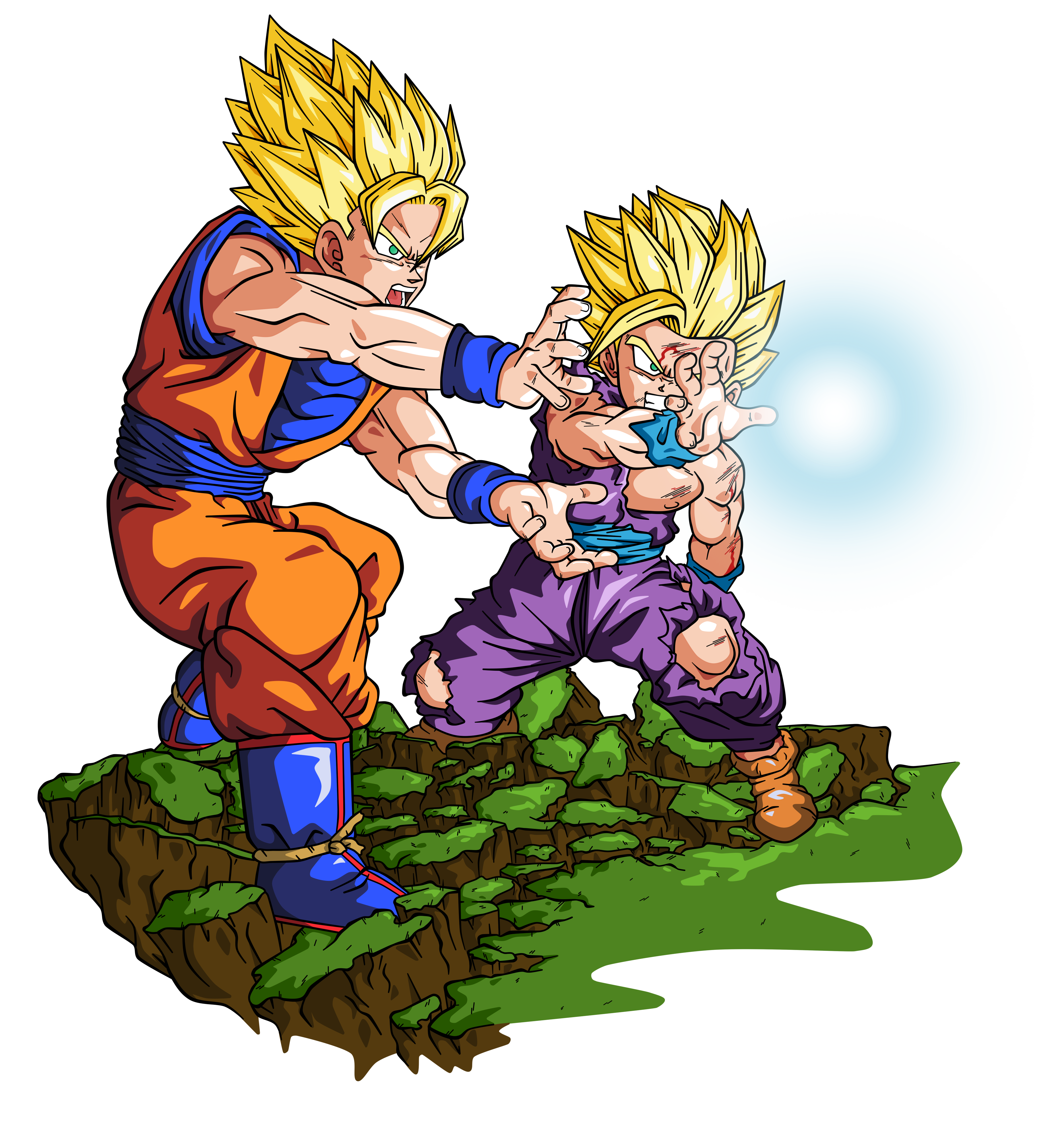 Dragon Ball (Son Goten, Son Gohan, Son Goku) - Minitokyo