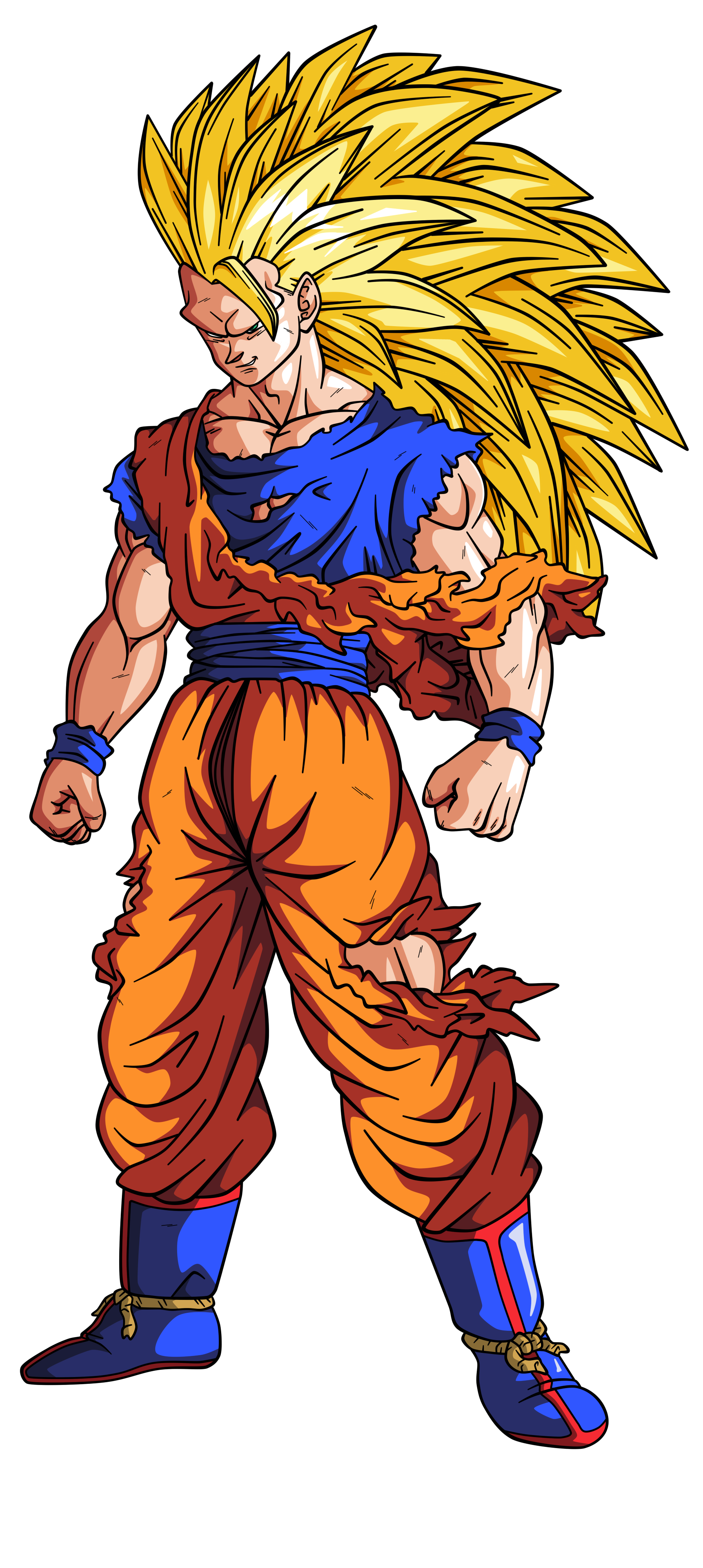 Goku Mega Guerrero by BardockSonic on DeviantArt