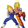 Goku VS Majin Vegeta