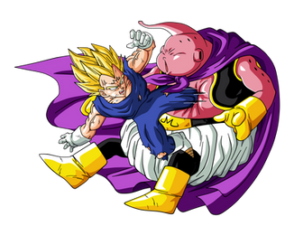 Majin Vegeta VS Bubu