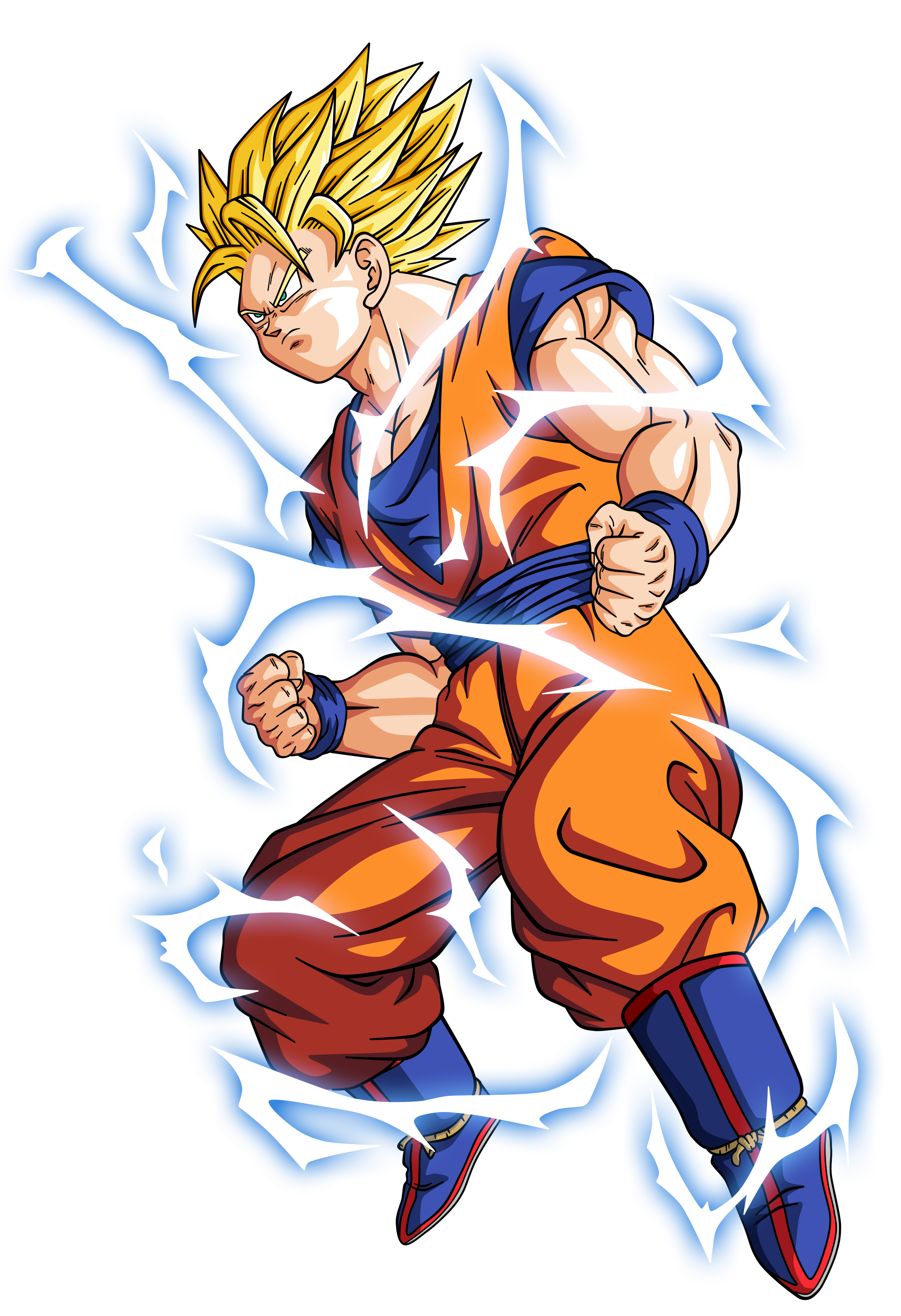 Son Goku Super Sayajin 4 by Theo001 on DeviantArt