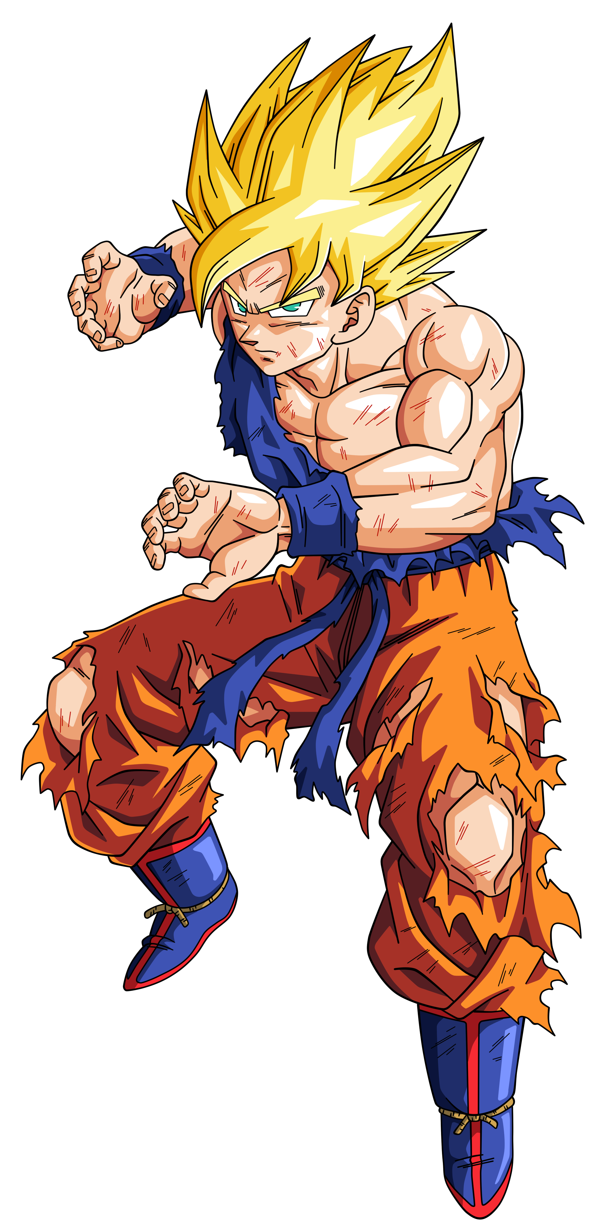 Goku super guerrero namek by BardockSonic on DeviantArt