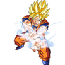 Goku Super Guerrero Onda Vital