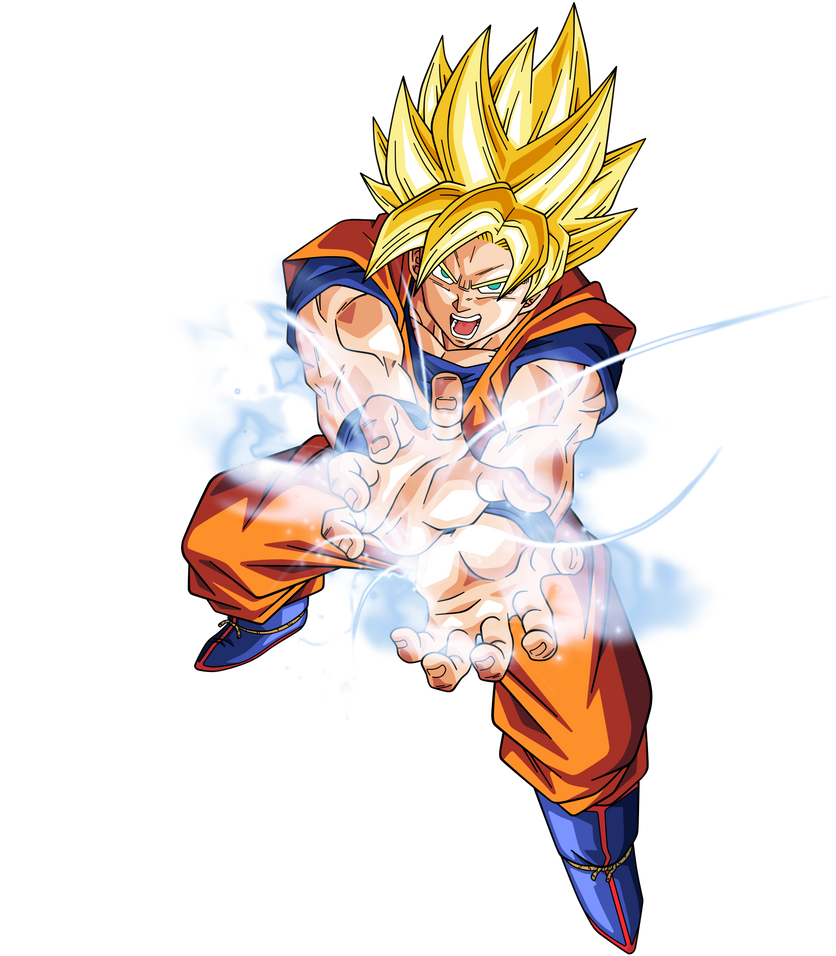 Goku Super Guerrero Onda Vital by BardockSonic on DeviantArt