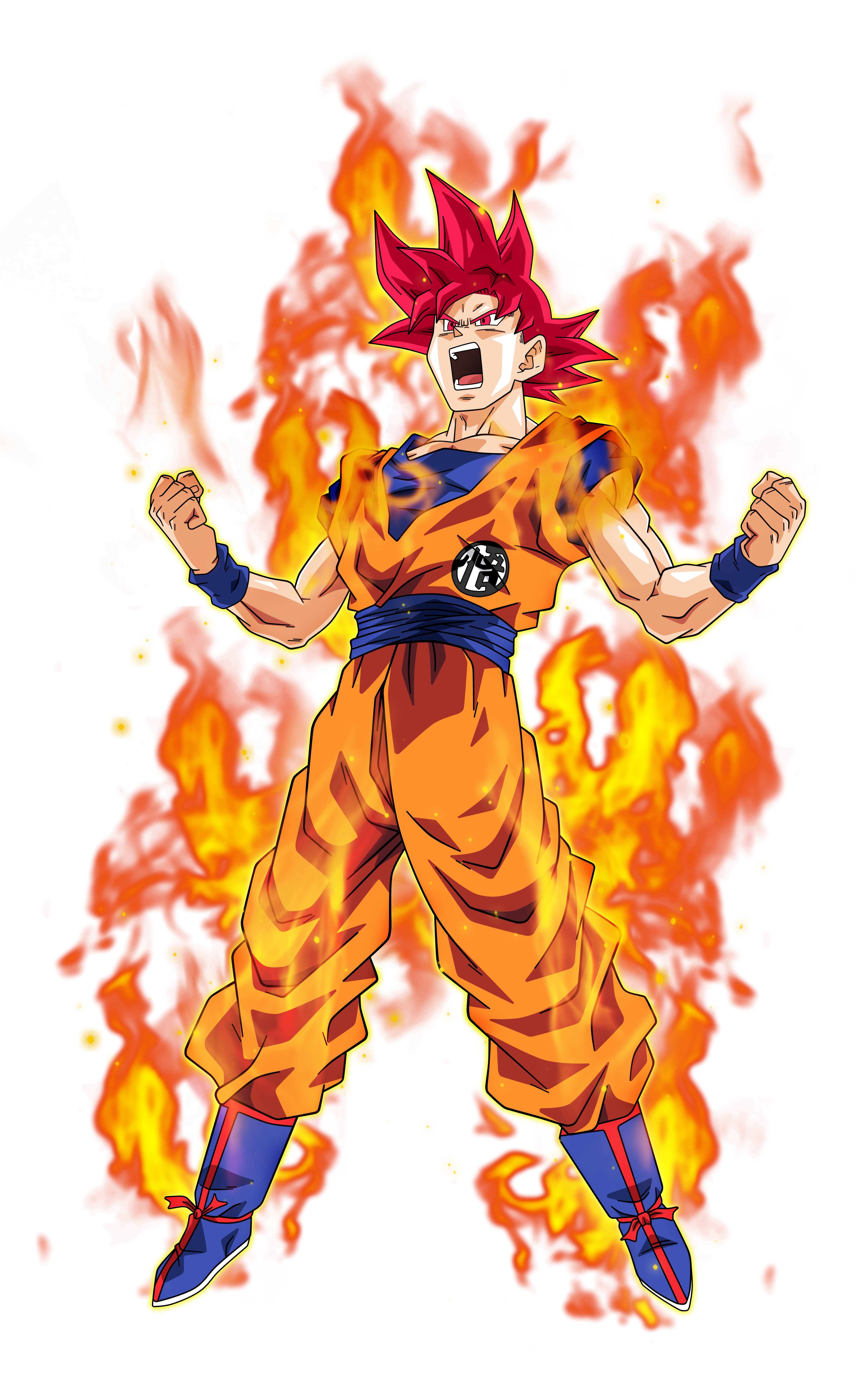 Goku Super Saiyan God 2