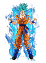 Goku super saiyan blue