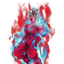 Goku super saiyan Blue kaioken x10