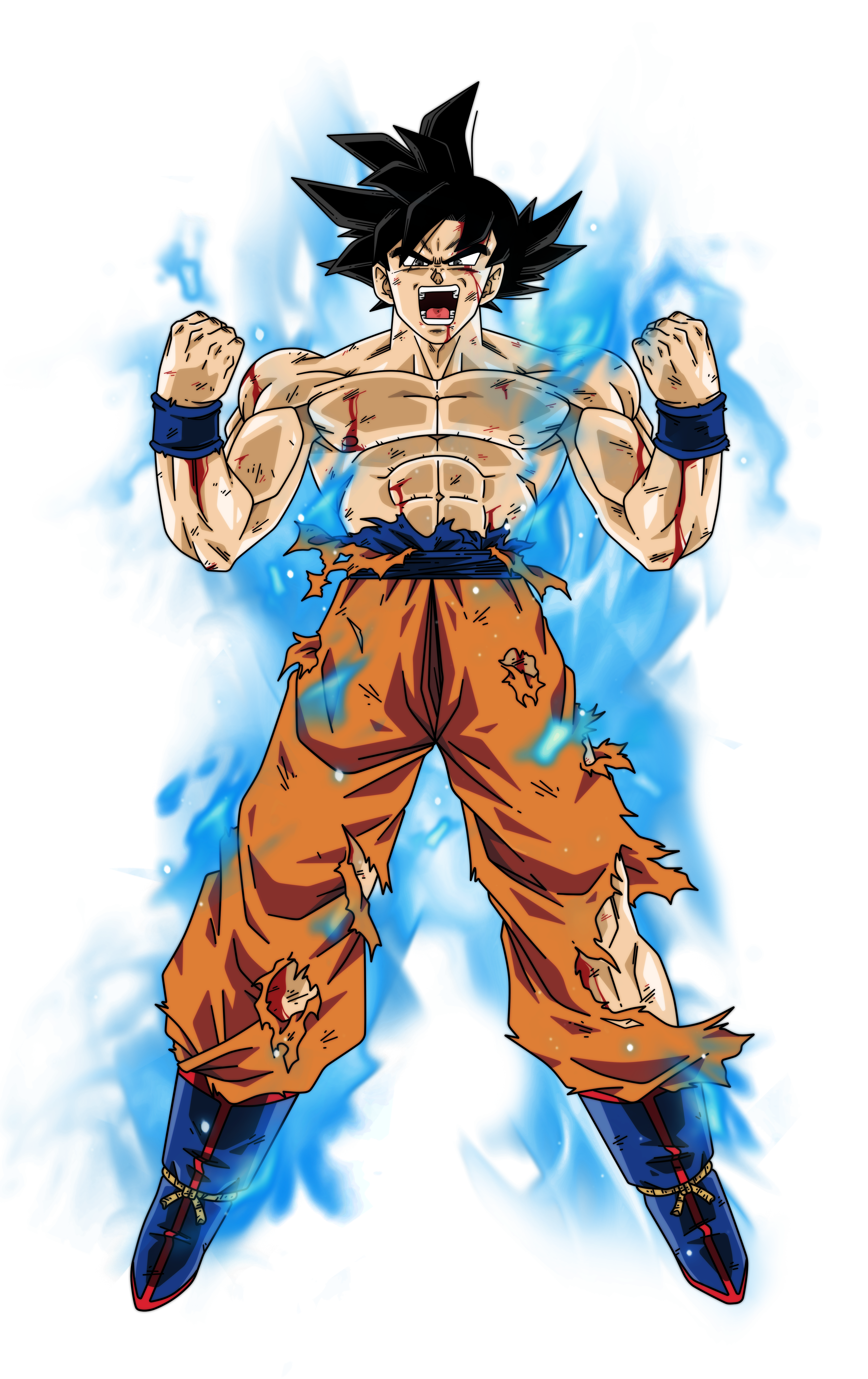 Goku nueva transformacion by BardockSonic on DeviantArt